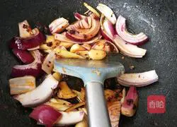 Illustration of how to make dry pot prawns 6