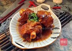 Illustration of braised pork ribs 14