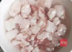 Illustration of how to make pork belly tripe 2