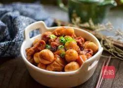 Braised pork and quail eggs Illustration of how to do it 8