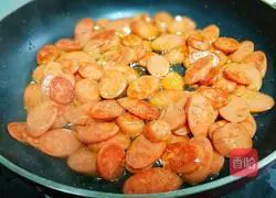 Illustration of how to make spicy cumin ham 4