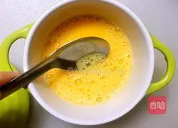 Illustration of how to make steamed eggs 2