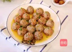 Illustration of how to make steamed meatballs 10