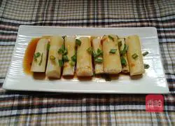 # steamed vegetables# Illustration of how to cook yam in oil 1