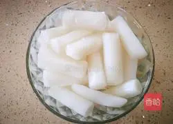 Illustration of Korean Palace Fried Rice Cake 2