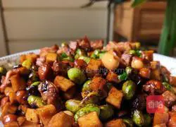 Illustration of how to make Kung Pao Pork (Dinged Chicken) 7