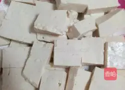 Illustration of how to make salt and pepper tofu 2