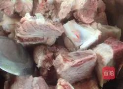 Illustration of how to make steamed pork ribs with sand tea sauce 3