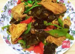 Illustration of how to make special roasted tofu 12