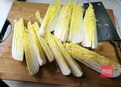 Illustration of how to make vermicelli baby cabbage (flowers bloom and prosper) 4