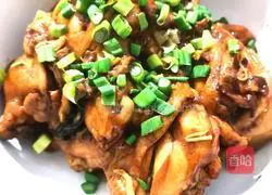 Illustration of how to cook salt-baked chicken legs in rice cooker 9