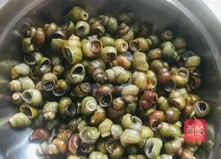 Illustration of how to make spicy snails 2