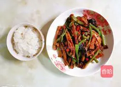 Illustration of Homemade Mushrooms and Bean Curd Sticks 9