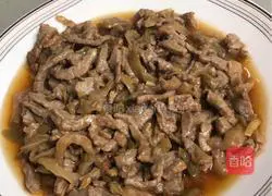 # steamed vegetable# pickled mustard shredded beef recipe illustration 7