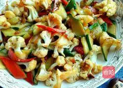 Vegetarian fried cauliflower recipe 8