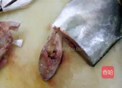 Illustration of how to open Jinchang fish 2