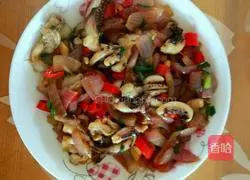 Illustration of how to make fried squid tentacles with onions, no fishy smell at all, super delicious and nutritious 5