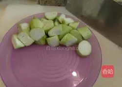 Illustration of how to make loofah and steak mushrooms 2