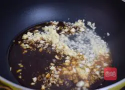 Illustration of how to make Garlic Vermicelli and Baby Cabbage 9