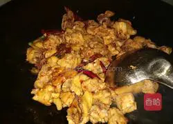 Illustration of how to make Sichuan-style chicken 9