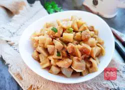 Illustration of how to make sweet and sour lotus root 14