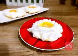 Illustration of making cloud eggs 10