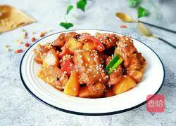 Illustration of braised potato ribs 13