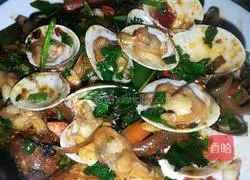 Illustration of how to stir-fry Huajia 5