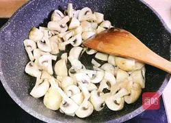 Illustration of how to make meatballs and mushrooms 13