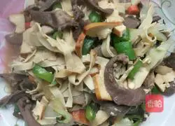 Illustration of how to make fried pig heart 5