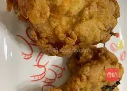 Illustration of how to make crispy fried chicken 4