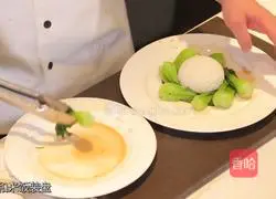 Illustration of how to cook New Zealand lamb chops with vegetables and rice 6