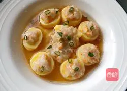 Steamed Shrimp and Sakura Tofu Illustration of how to do it 8