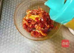 Illustration of home-cooked Hunan stir-fried pork 2