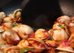 Home-style recipe for spicy stir-fried scallops, super simple! Illustration of how to do it 7