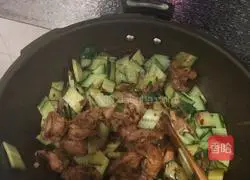 Cucumber Fried Chicken Illustration of how to do it 14