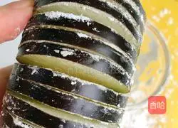 Illustration of how to make steamed eggplant with meat stuffing 10