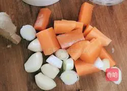 Illustration of how to make sea and land stew 2