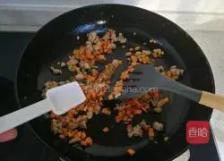 Illustration of how to make crispy tofu with minced meat 12