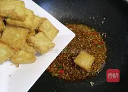 #河北菜# Illustration of how to make Governor's Tofu 12