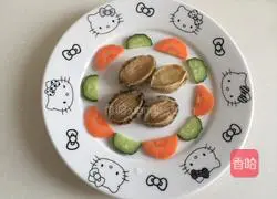 Illustration of how to make abalone in oyster sauce 4