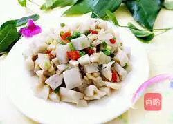 Sweet and sour lotus root Illustration of Ding's practice 9