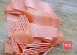 Illustration of how to make colorful stir-fry 2