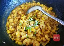 Illustration of how to make lazy shrimp curry 7