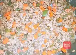 Illustration of how to make steamed egg and tofu with minced meat 5