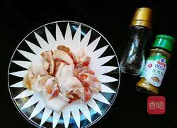 Illustration of grilled pork belly 1