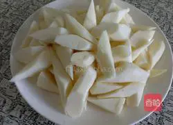 Illustration of how to make shredded yam 2