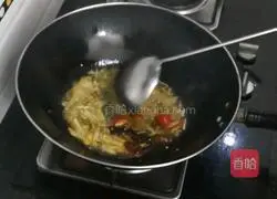 Illustration of how to make pork liver with pickled pepper 5