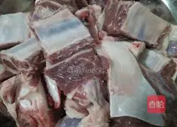 Illustration of braised steak 1