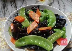 Illustration of how to cook three fresh vegetables 1